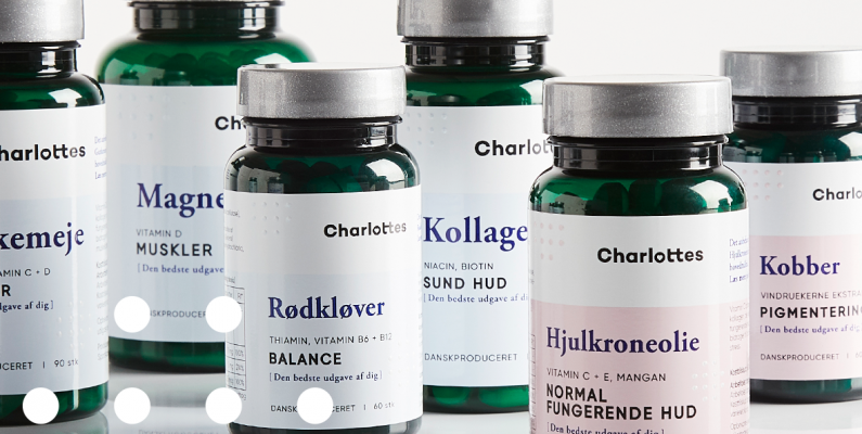 Sociale medier kampagne billeder CHARLOTTES PRODUCT FAMILY 1 2